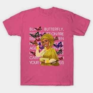 Black Butterfly T-Shirt